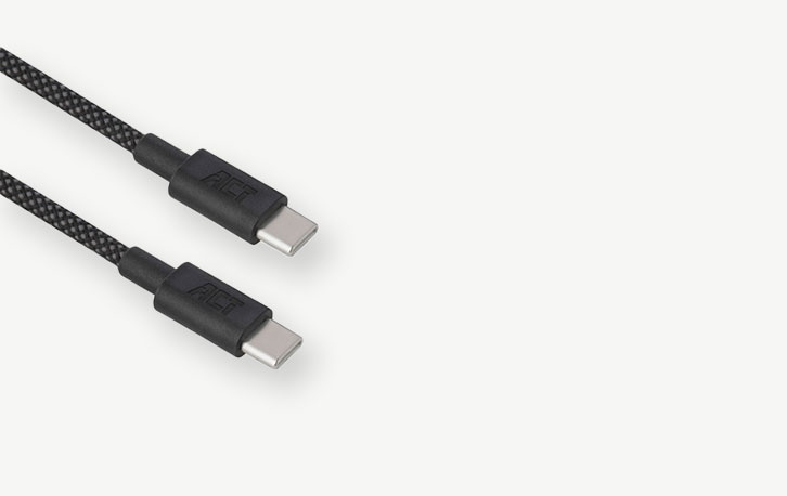 ACT USB-C naar USB-C kabel 1m - AC3082